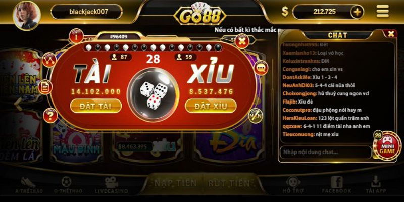 Thumb tài xỉu go88